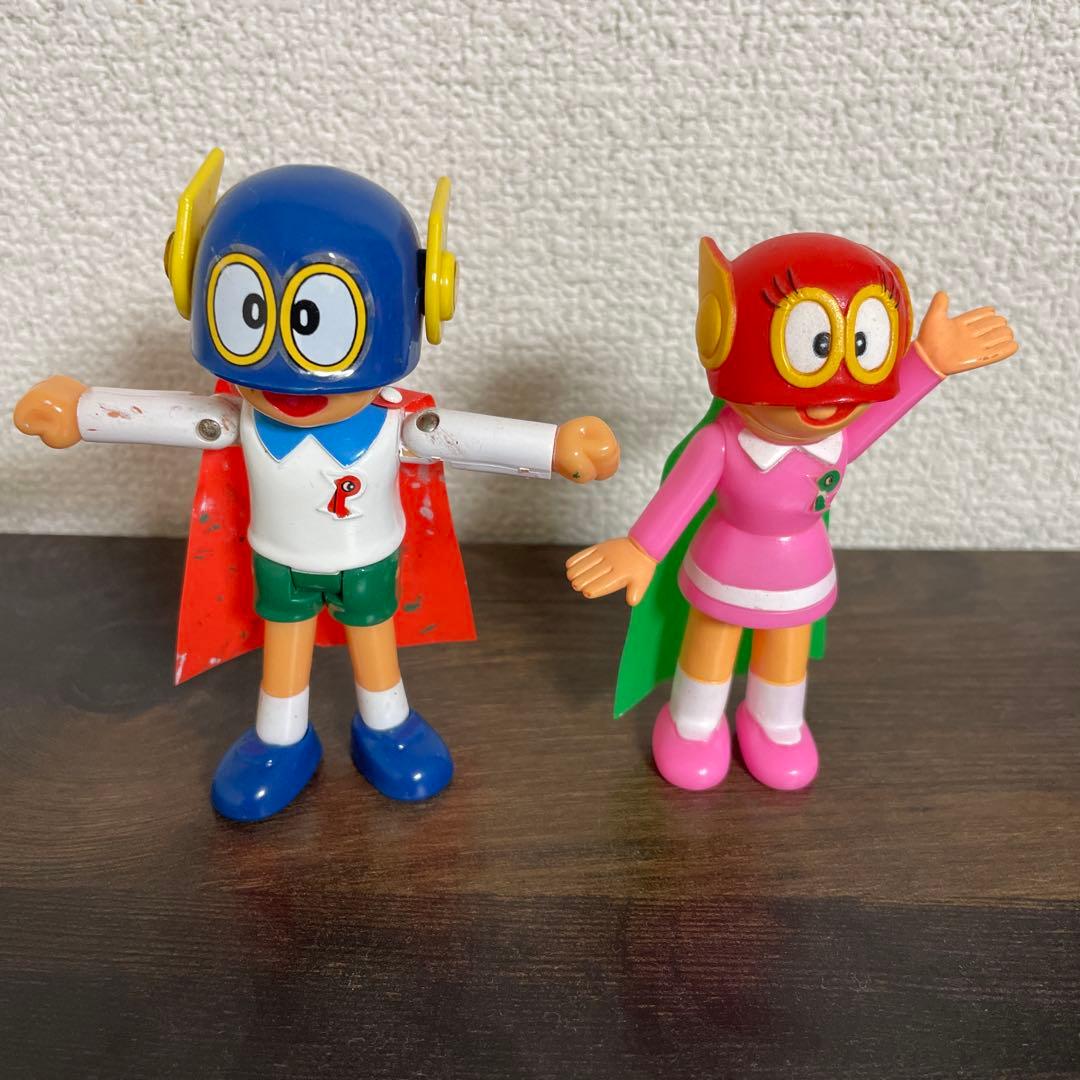 昭和レトロ　バンダイ　ヴィンテージ　超合金　グルグル　パーマン1号　パー子3号