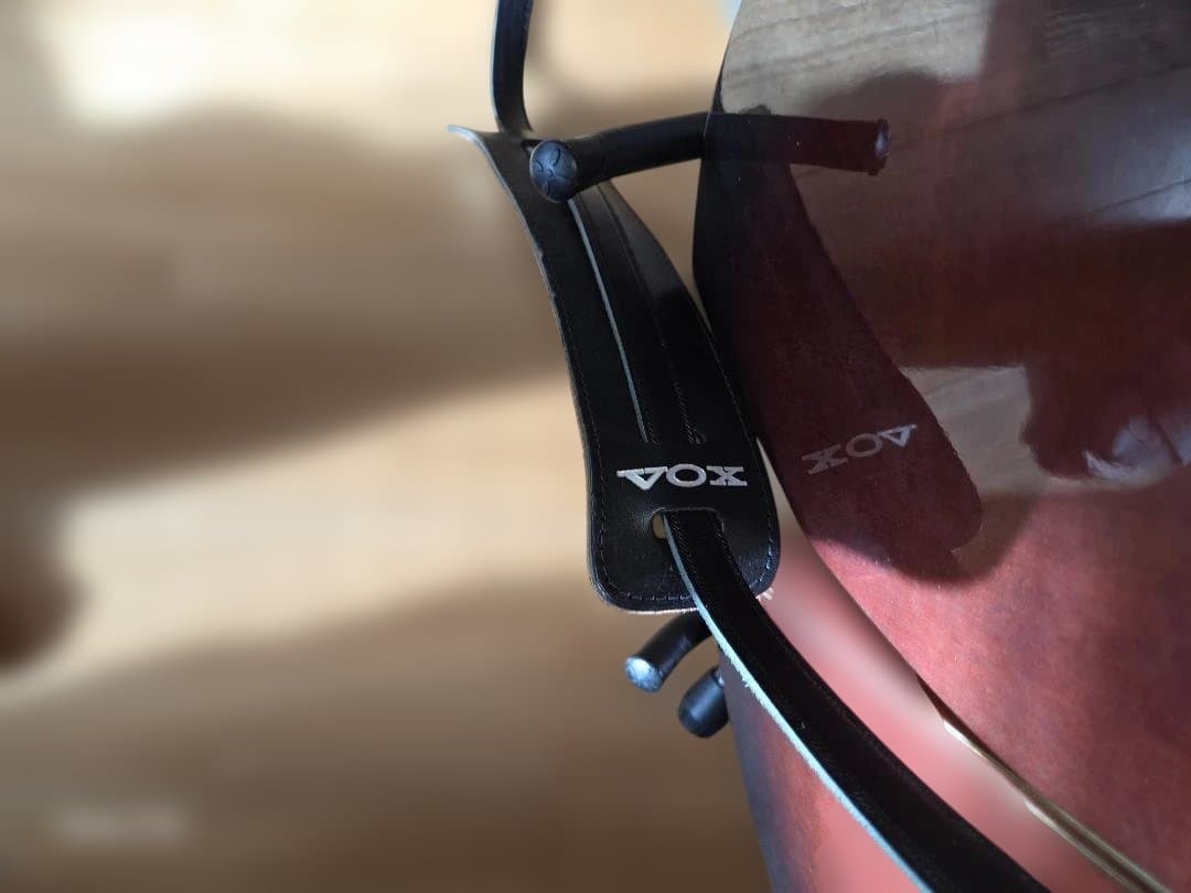 ★MorrisMR-601 エレアコ ギター ショルダーバッグ(合皮？) 付き