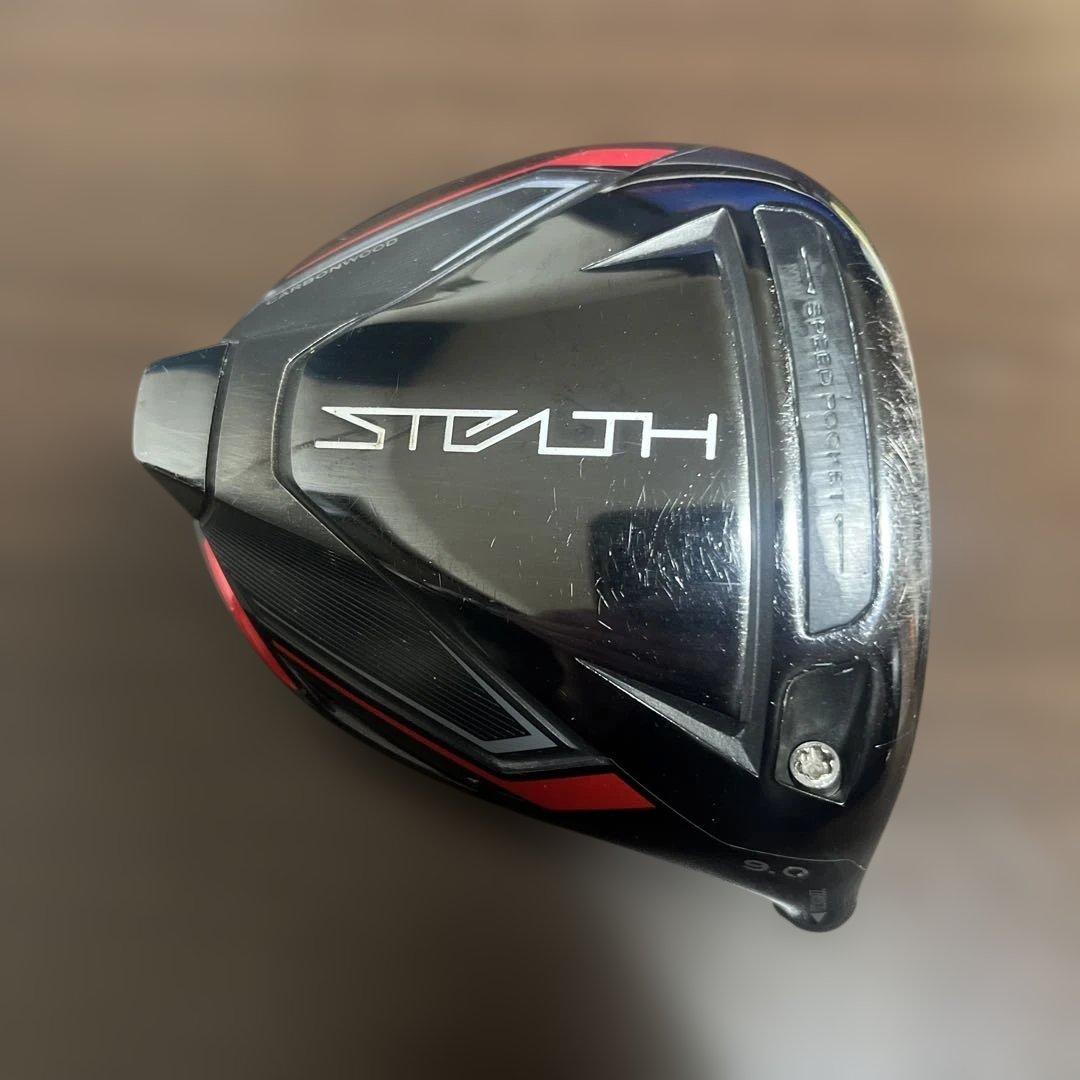 テーラーメイド　ステルス　ドライバー　9.0° ヘッドのみ