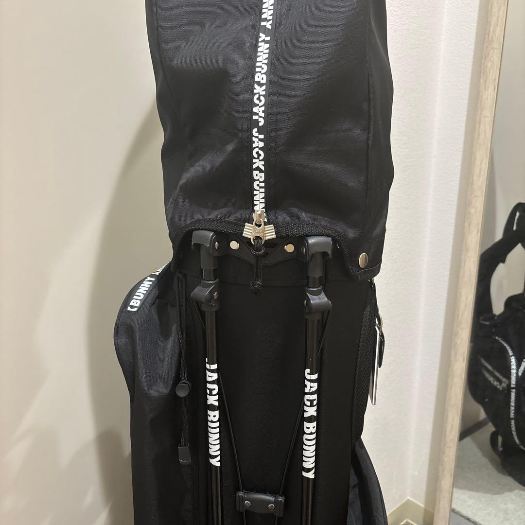 【超美品】JACK BUNNY ブラック キャディバッグ