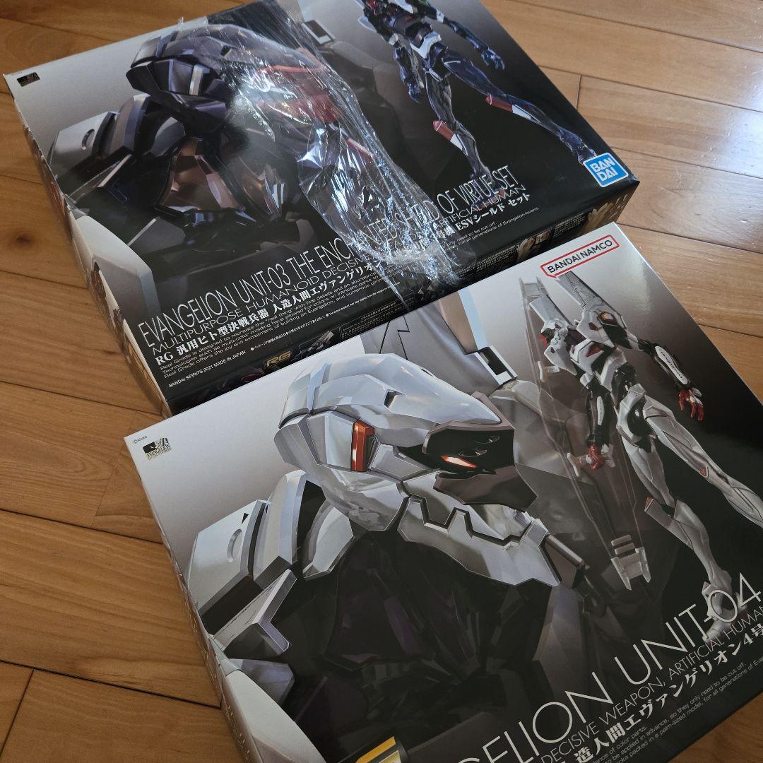 RG エヴァンゲリオン3号機・4号機 セット