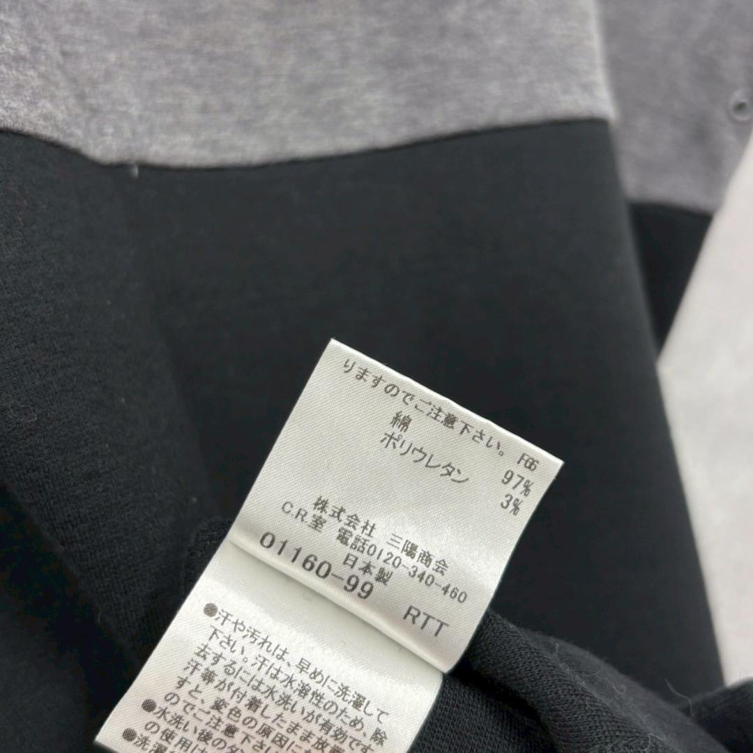 BURBERRY GOLF 切り替えし スウェットワンピ　日本製 N2013