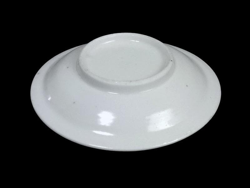 古伊万里　色絵　茄子の図　３寸半皿　手塩皿　A832AS-fbuv