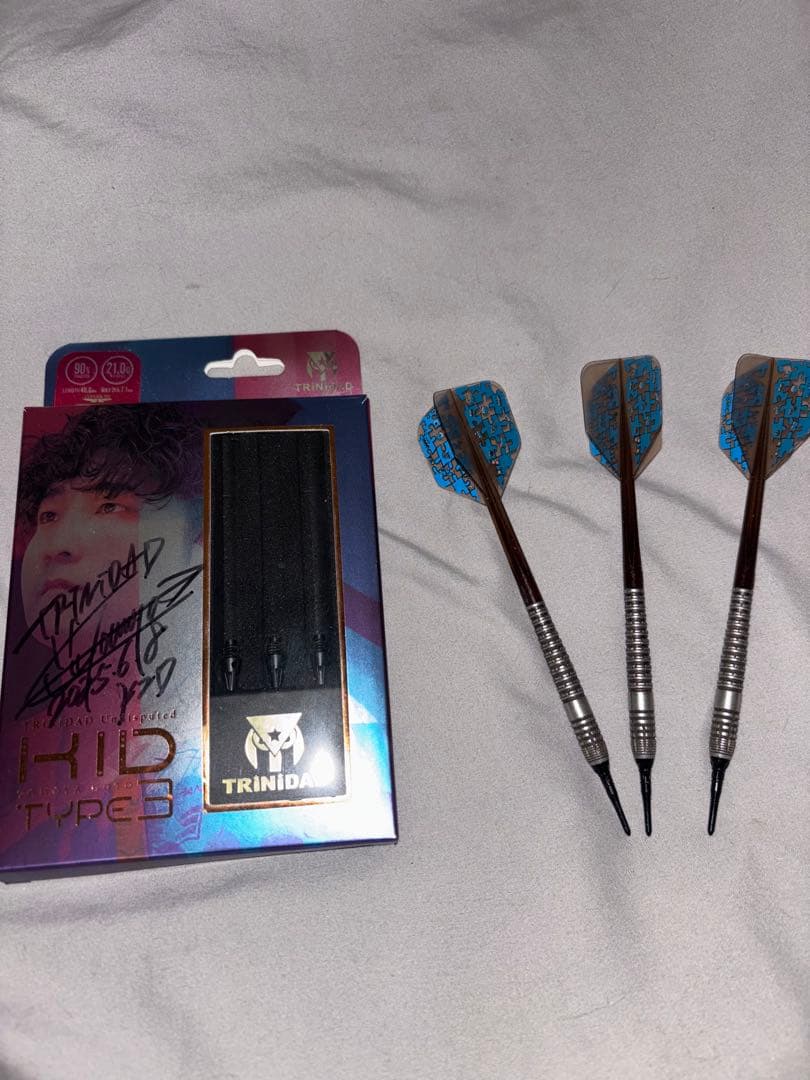 TRiNiDAD KID TYPE3 後藤智也 サイン入り ダーツセット