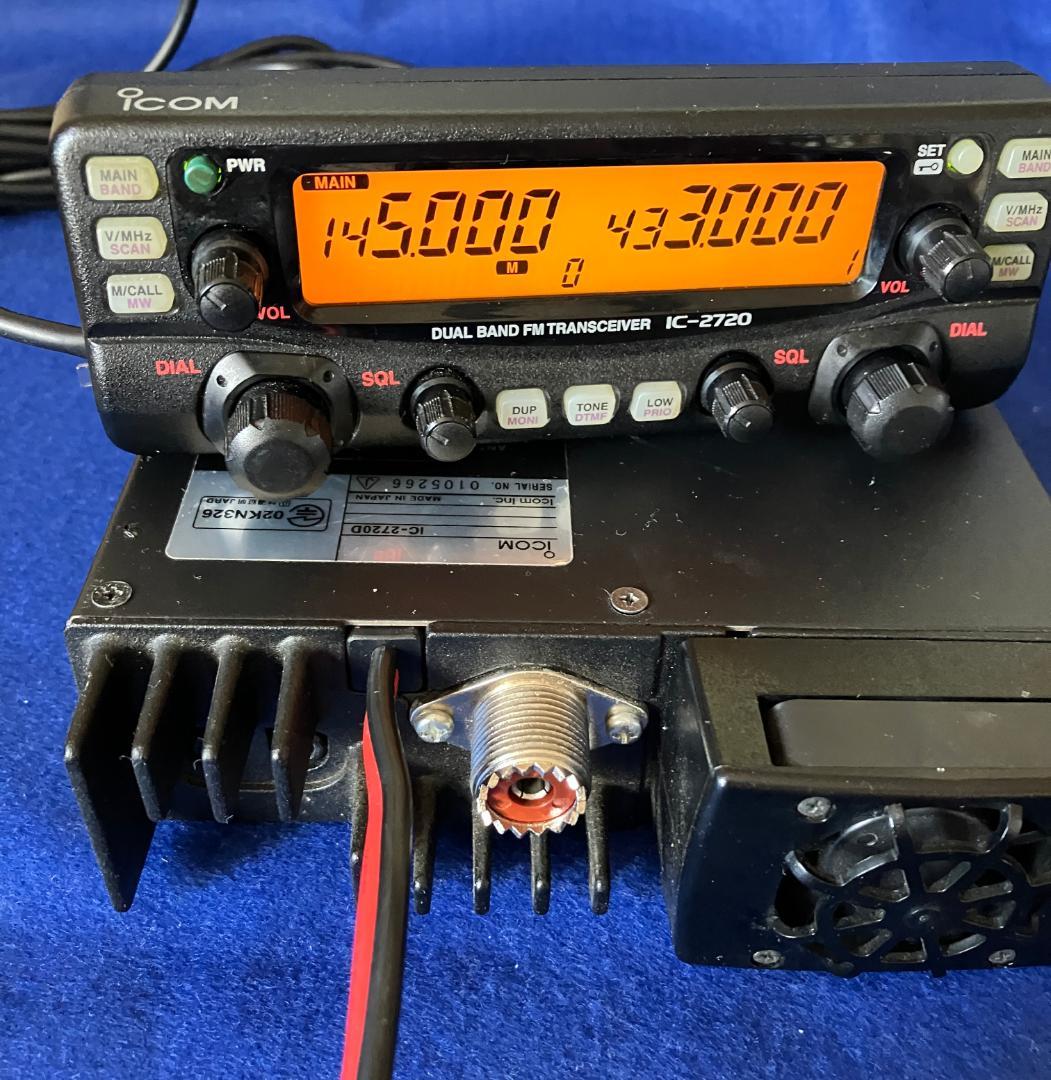 iCOM　 IC-2720D 144MHz/430MHz　【訳あり品】
