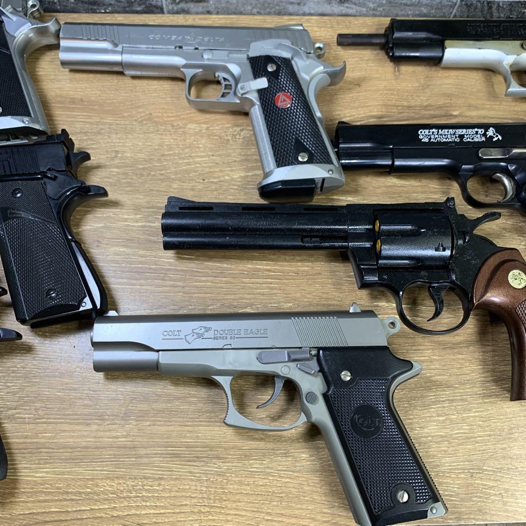 日本製　トイガン　8丁　まとめ売り　ハンドガン　ガスガン　電動ガン　エアガン