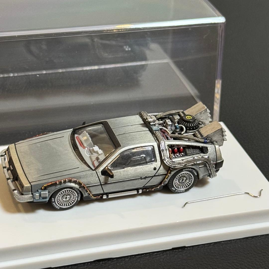 デロリアン カスタム品 1/64 MJモデル バックトゥザフューチャー ②