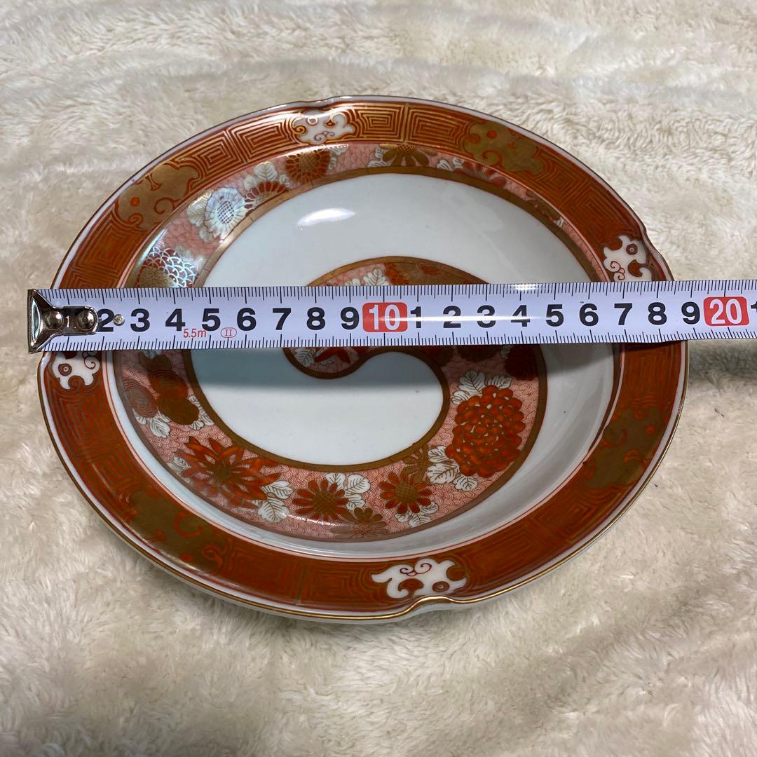 古九谷　九谷焼　赤絵　九谷庄三　九谷谷口　花の図１客