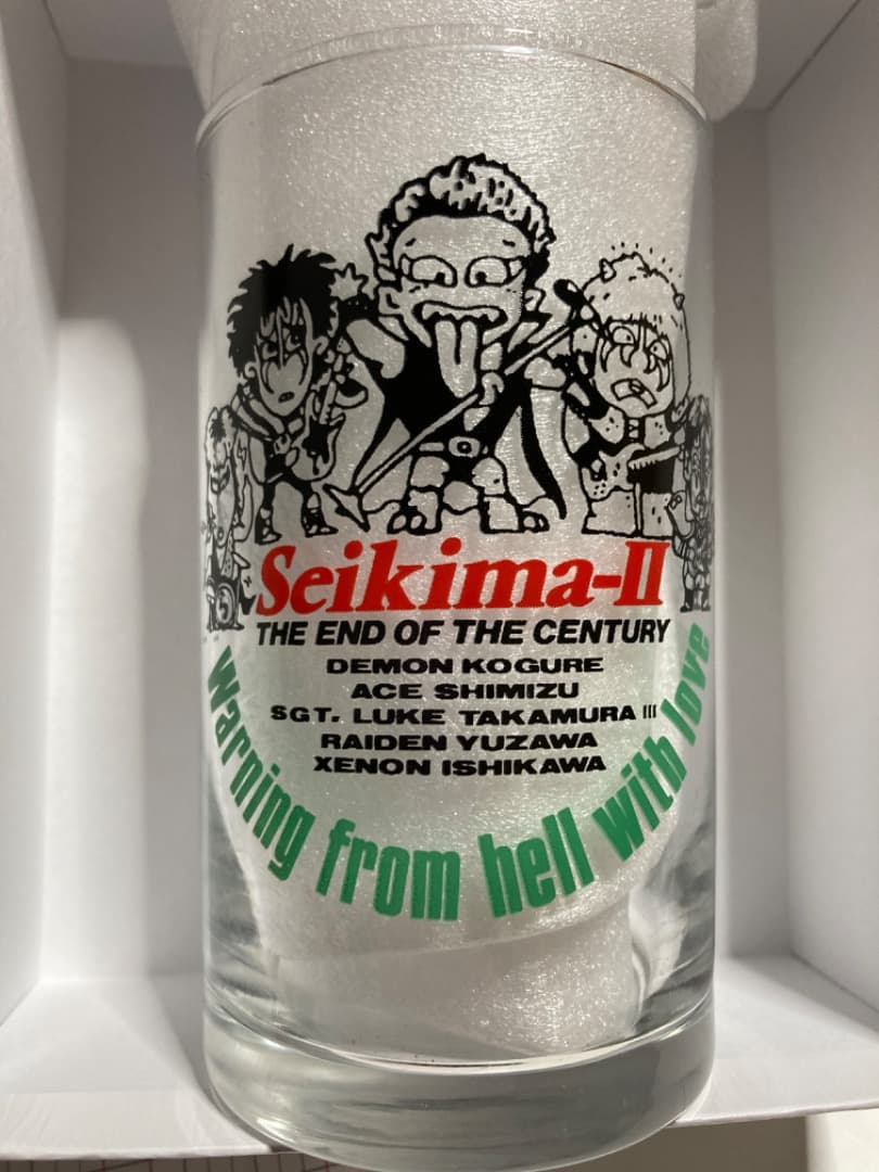 【超激レア】聖飢魔II キャラクター　グラスイラスト　ガラスコップ