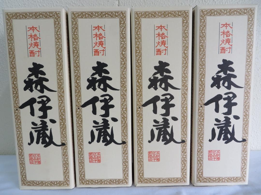 本格焼酎 森伊蔵720ml 25度 　かめ壺焼酎　4本