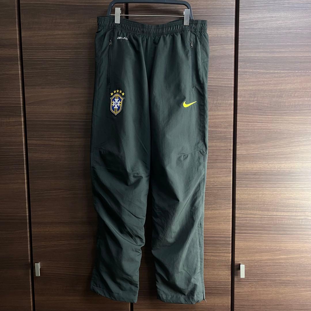 NIKE ナイキ ブラジル代表 トレーニングウェア セットアップ 上下 M 緑