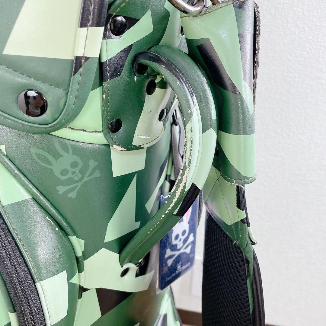 Psycho Bunny キャディバッグ サイコバニー カモフラージュ カモフラ