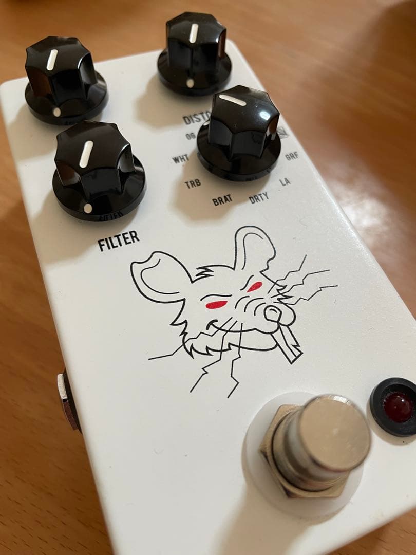 ギター JHS Pedals PackRat WHITE