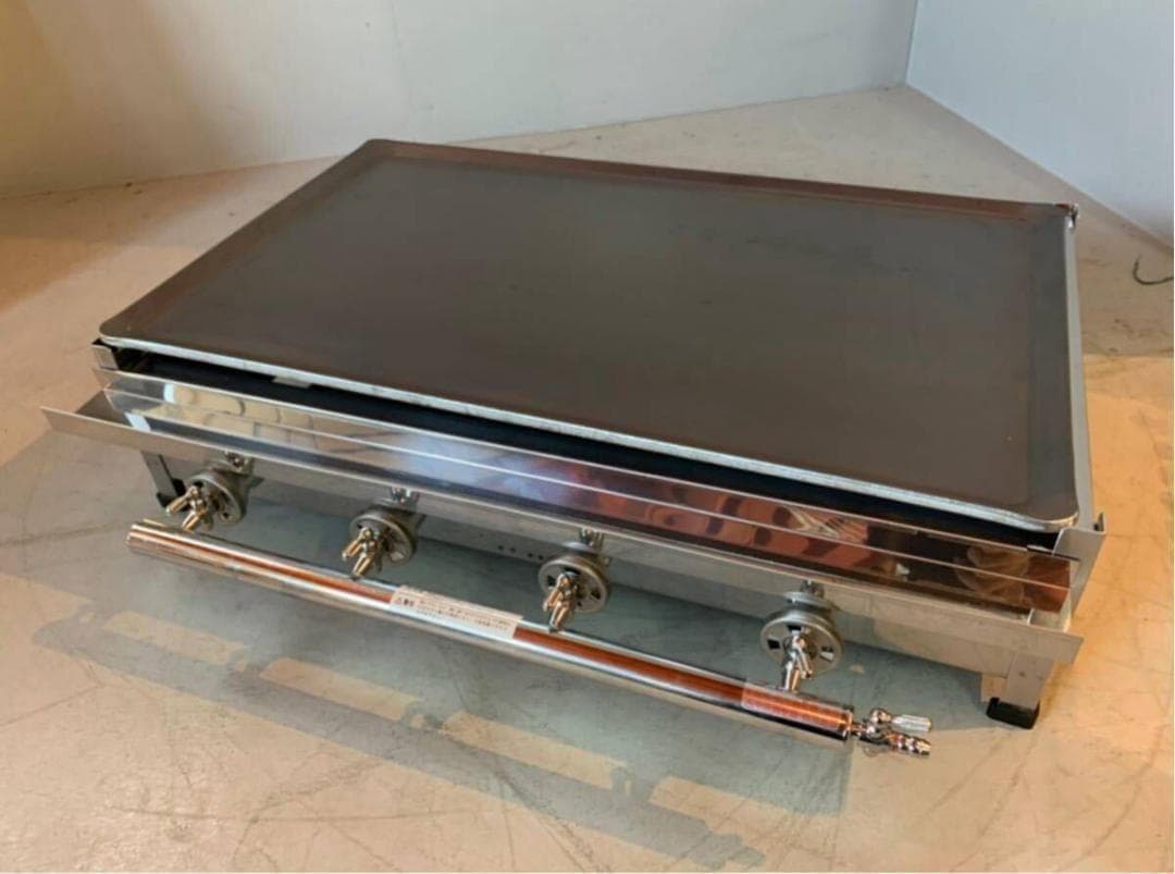 新品 業務用　グリドル　 LPガス 　 鉄板焼器　TS-75 祭り 屋台　⑵