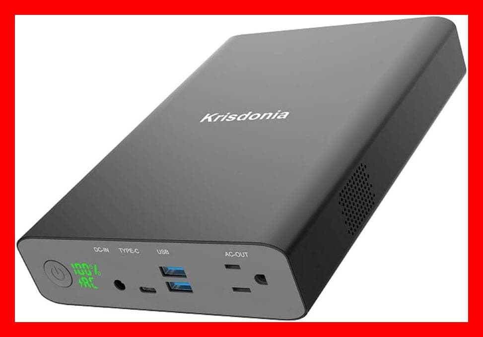 ポータブル電源 大容量60000mAh/222Wh 車中泊 キャンプ PSE認証