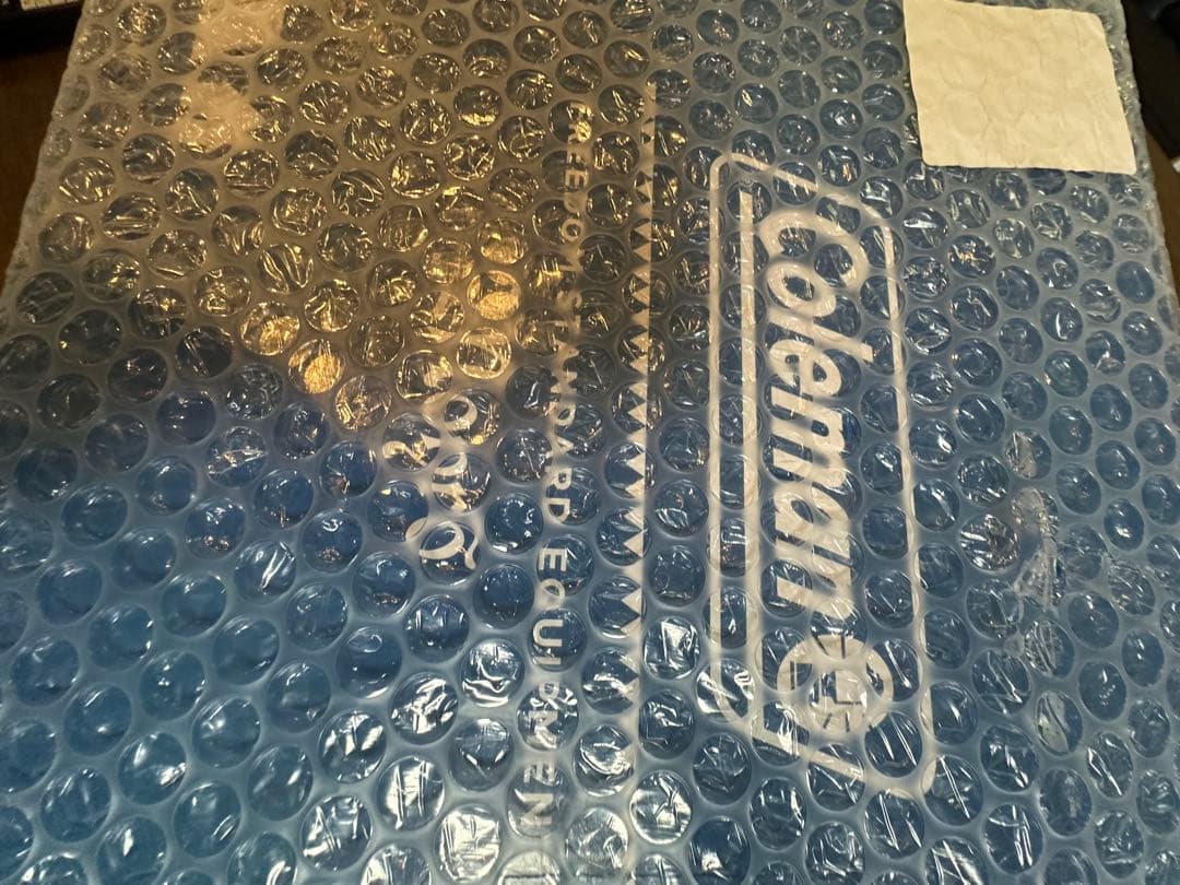 Coleman コラボmonro デニム柄アウトドアチェア 未使用　激レア