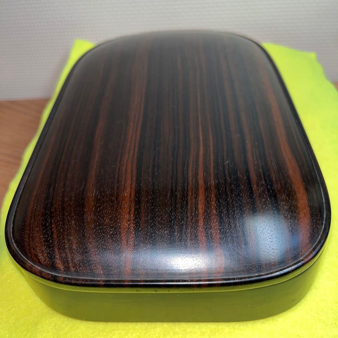 ⭕️雄勝硯　2kg超の大型特殊硯　木製蓋付き　墨持ち良い　美形美品