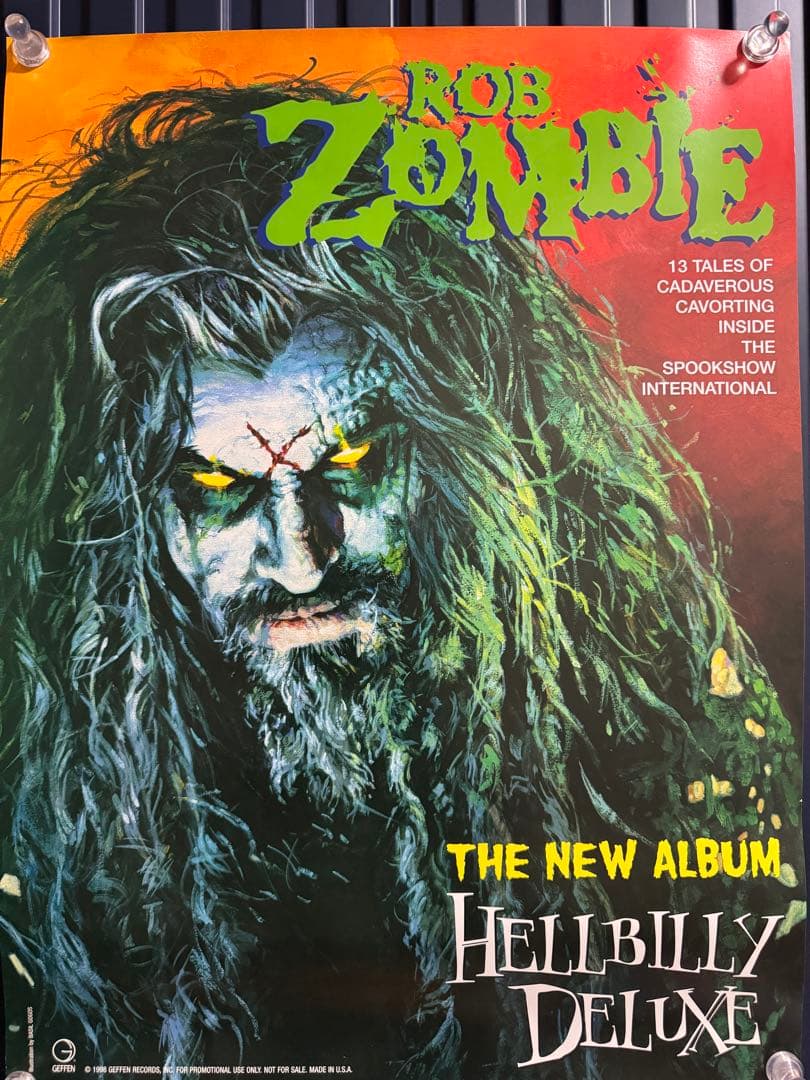 ☆Rob Zombie☆Hellbilly Deluxe☆プロモーションポスター