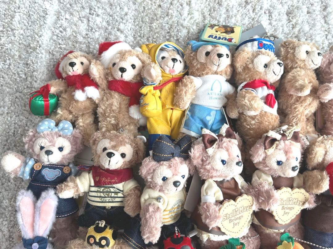 ダッフィー　ぬいぐるみバッジ　まとめ売り