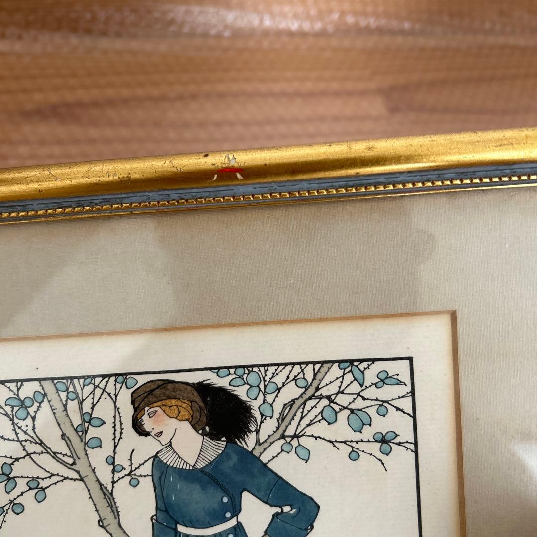 フランス銅版画　ガゼット・デュ・ボントン