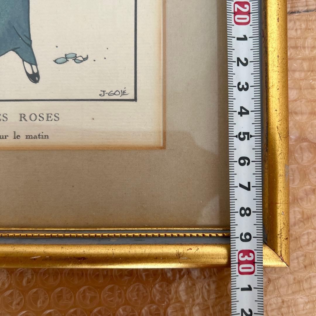 フランス銅版画　ガゼット・デュ・ボントン