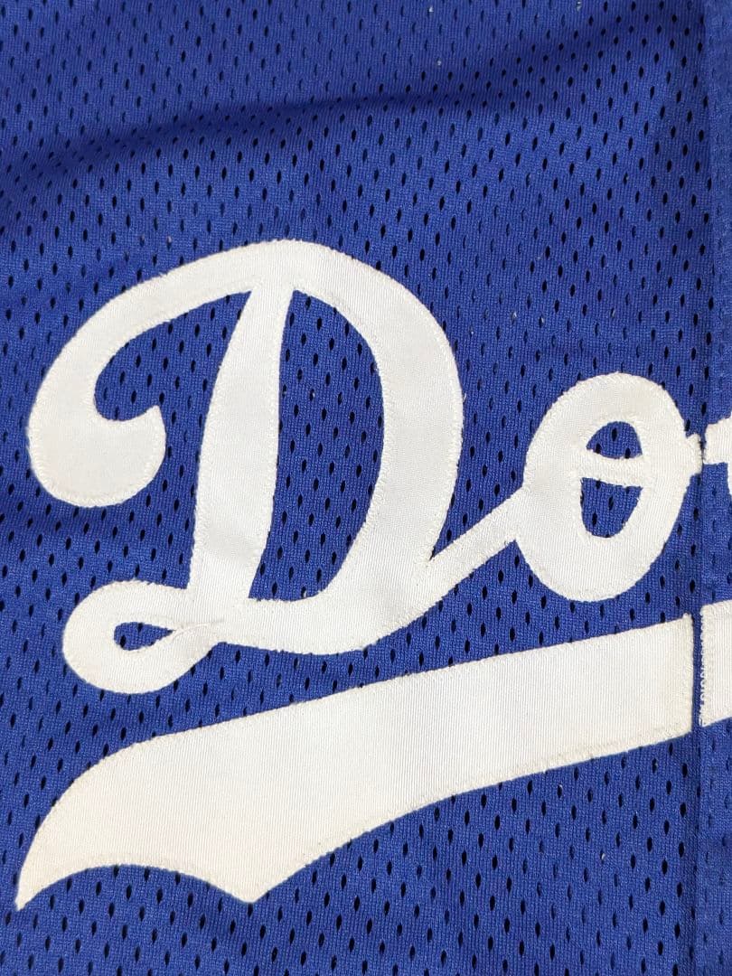 酒　90s USA製 マジェスティックドジャース 野茂英雄 ユニフォームＬ