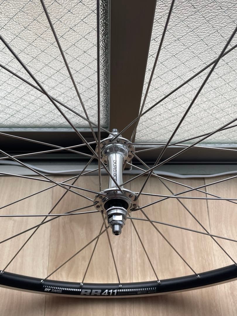 DT Swiss RR411 × Dura Ace Hub 手組みホイール