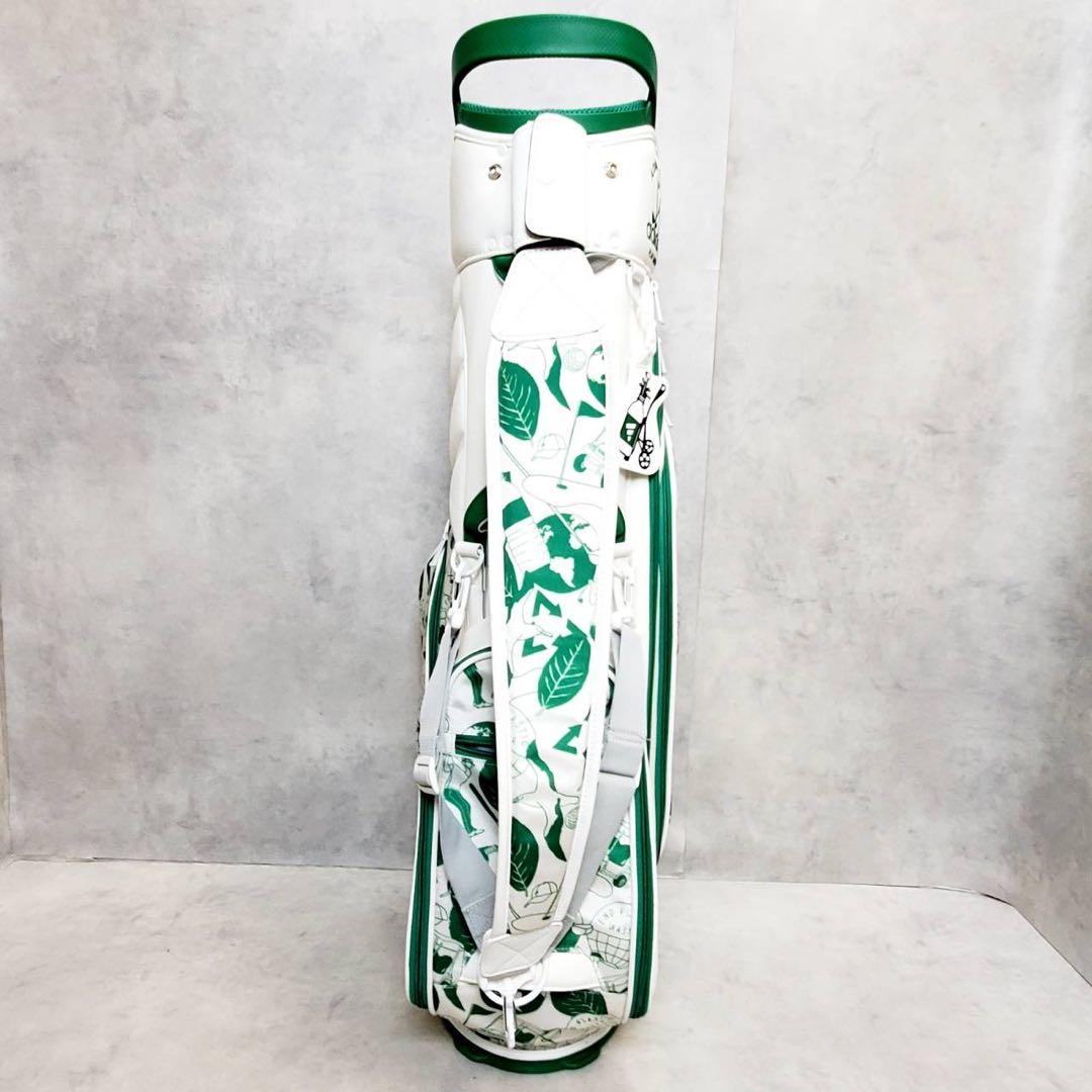 アディダス PLAY GREEN グラフィック スタンド式 キャディバッグ