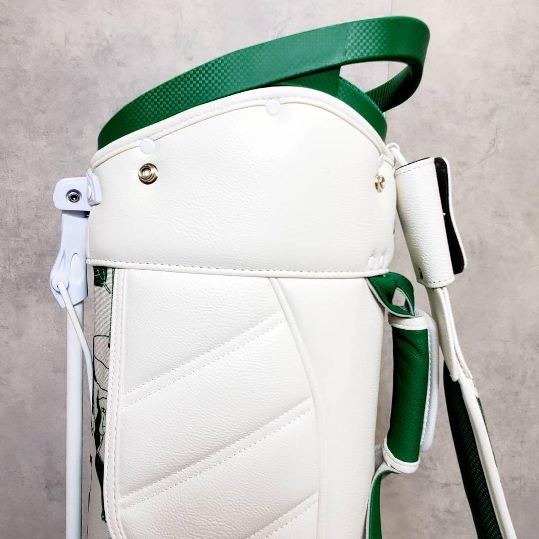 アディダス PLAY GREEN グラフィック スタンド式 キャディバッグ