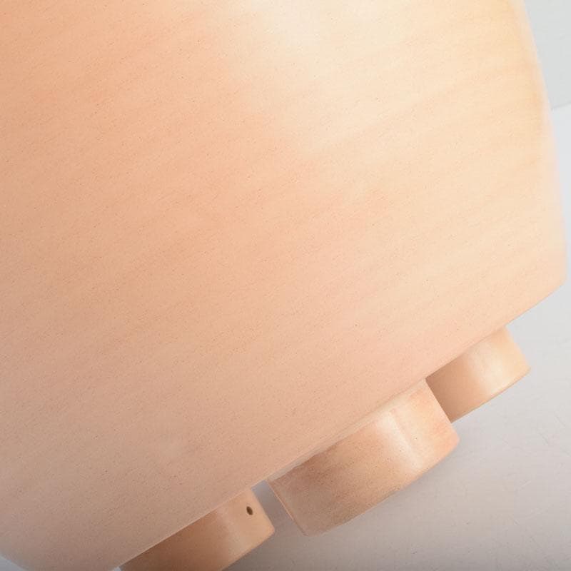 茶道具　蒲池窯　土器師　伊藤征隆作　雲華紅鉢風炉　共箱　C　9067A