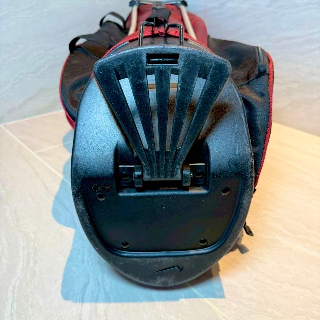 NIKE キャディバッグ　ワインレッド　軽量