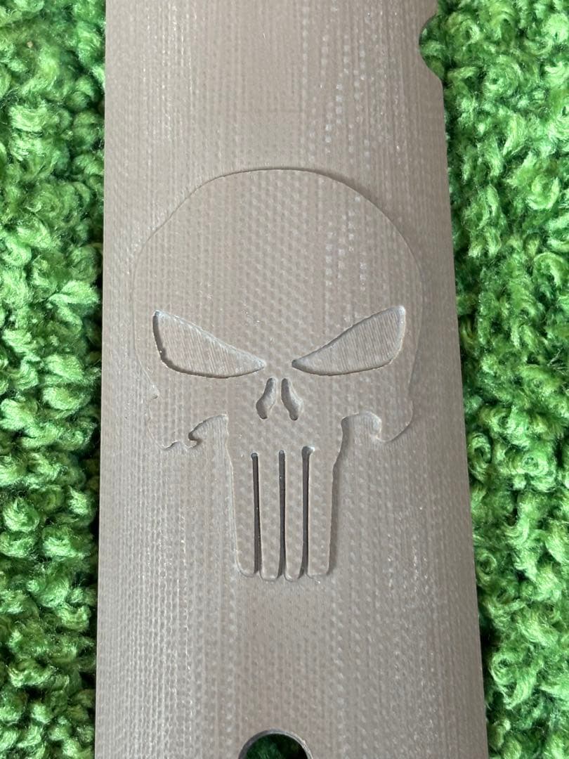 LOKGRIPS フルサイズ用 G10製　実物　ガバメントグリップ パニッシャー