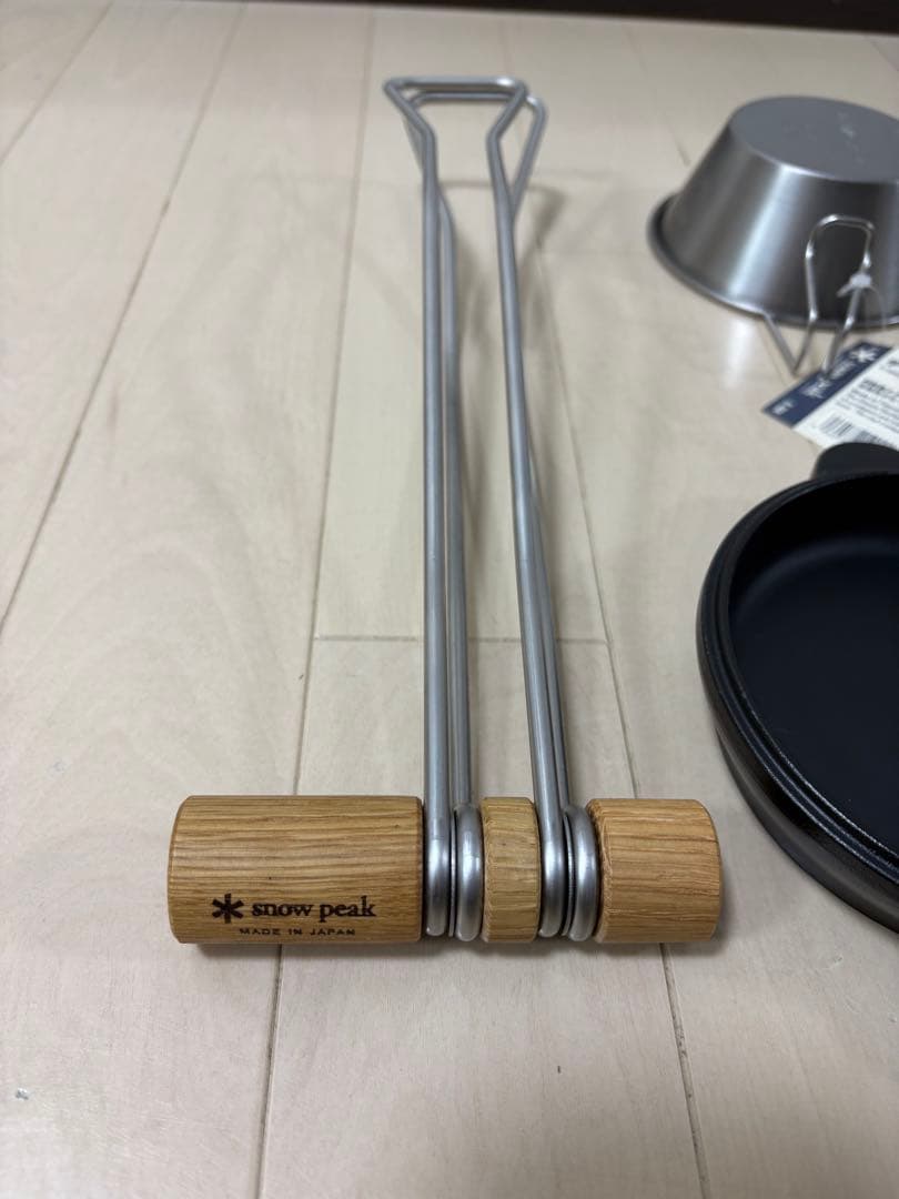 新品 スノーピーク チタンシェラカップ マグ コロダッチポット リフター セット