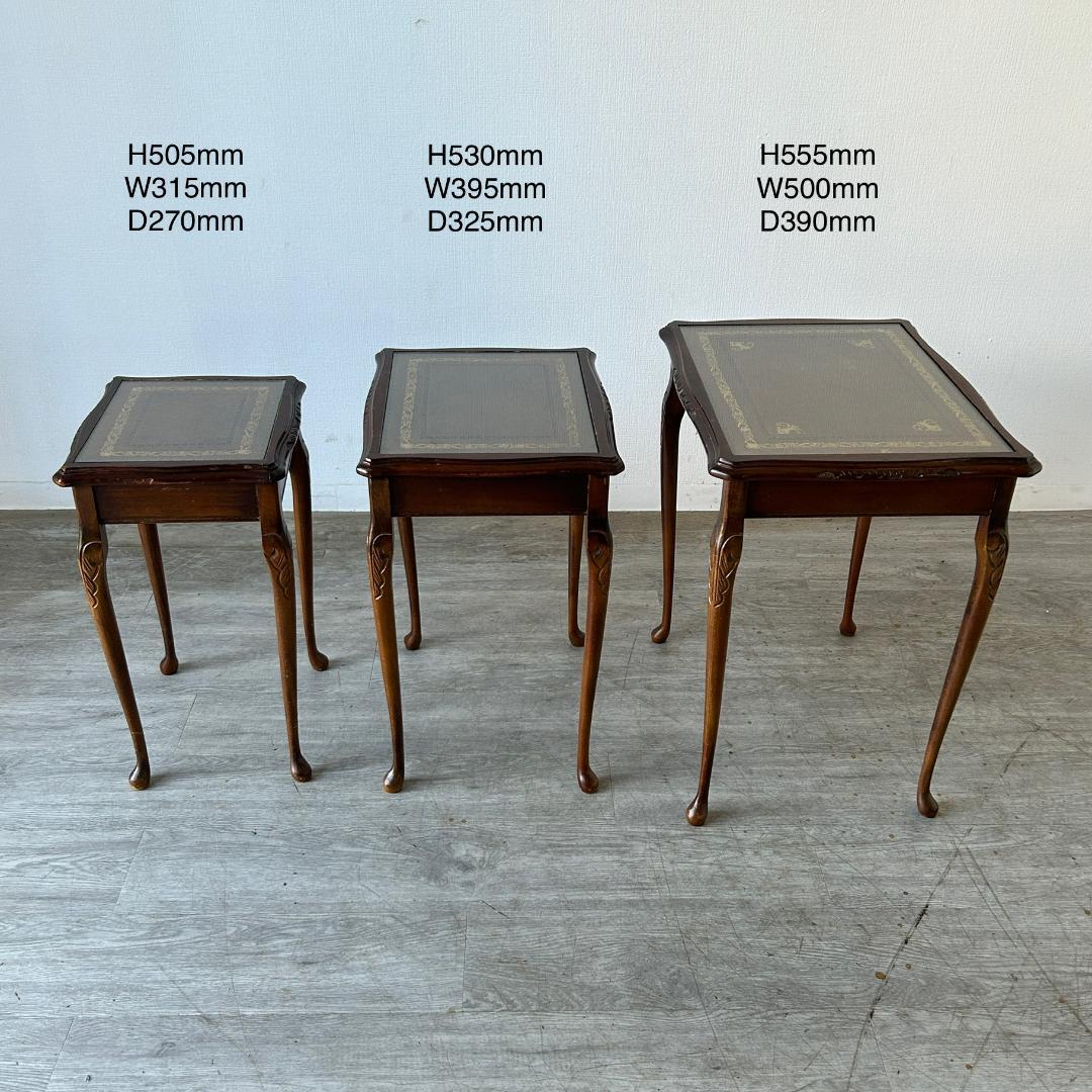 イギリス アンティーク家具 ネストテーブル 1940年頃 751A