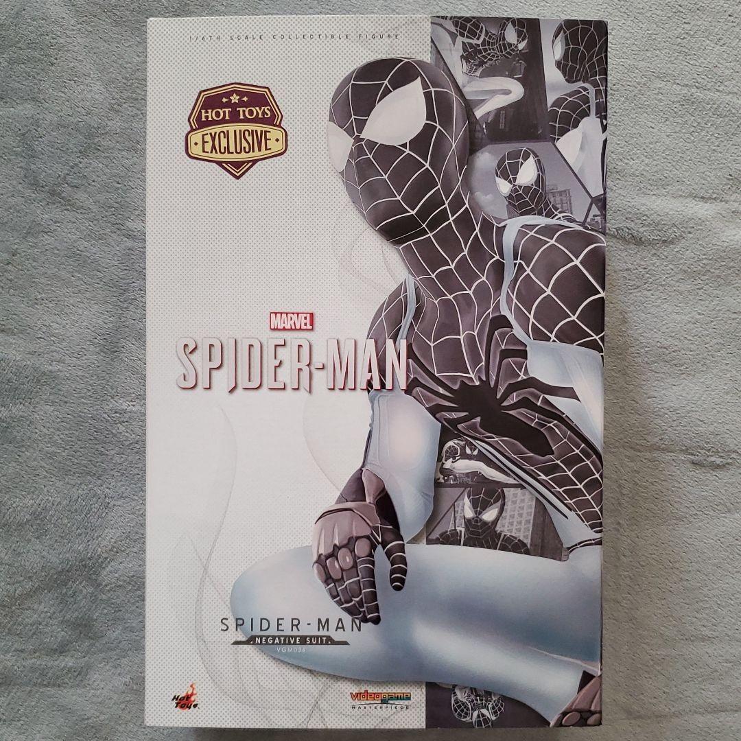 ホットトイズ１／６スケール スパイダーマン ネガティブ・スーツ版