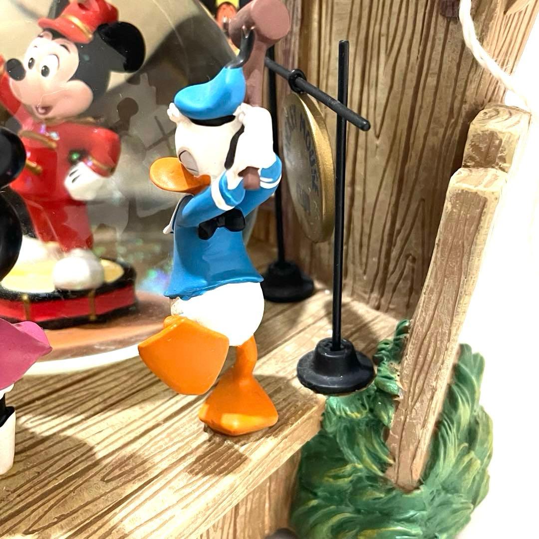 ディズニー　ミッキーマウスクラブ　スノードーム/スノーグローブ　オルゴール付き