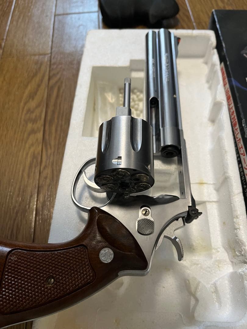 S&W M29 Classic リボルバー シルバー　東京マルイ　ターゲット付