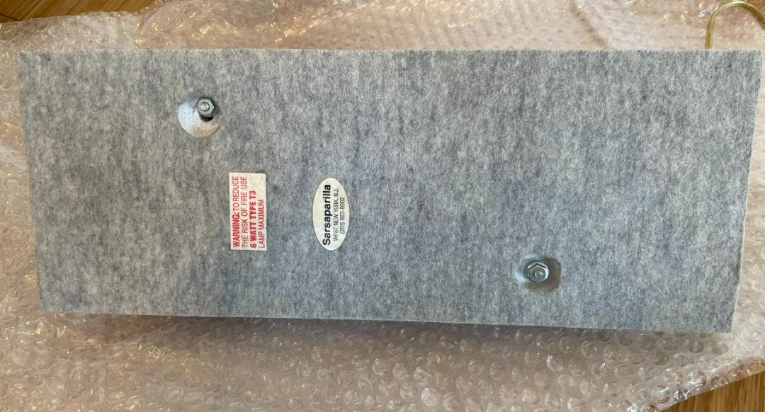 ★激レア★1980年代Sarsaparilla社製　アールデコ ランプ 稼働品