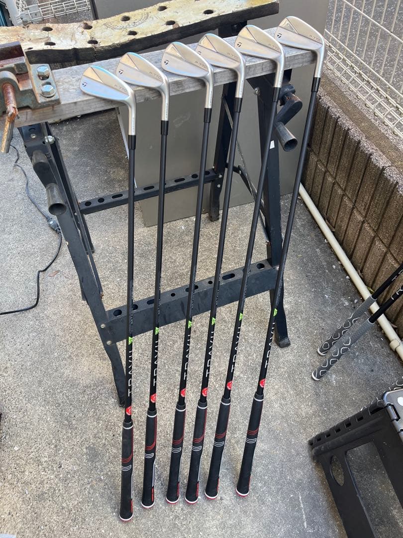 中古アイアン　テーラーメイド P770 2023 6本セット　travil 85