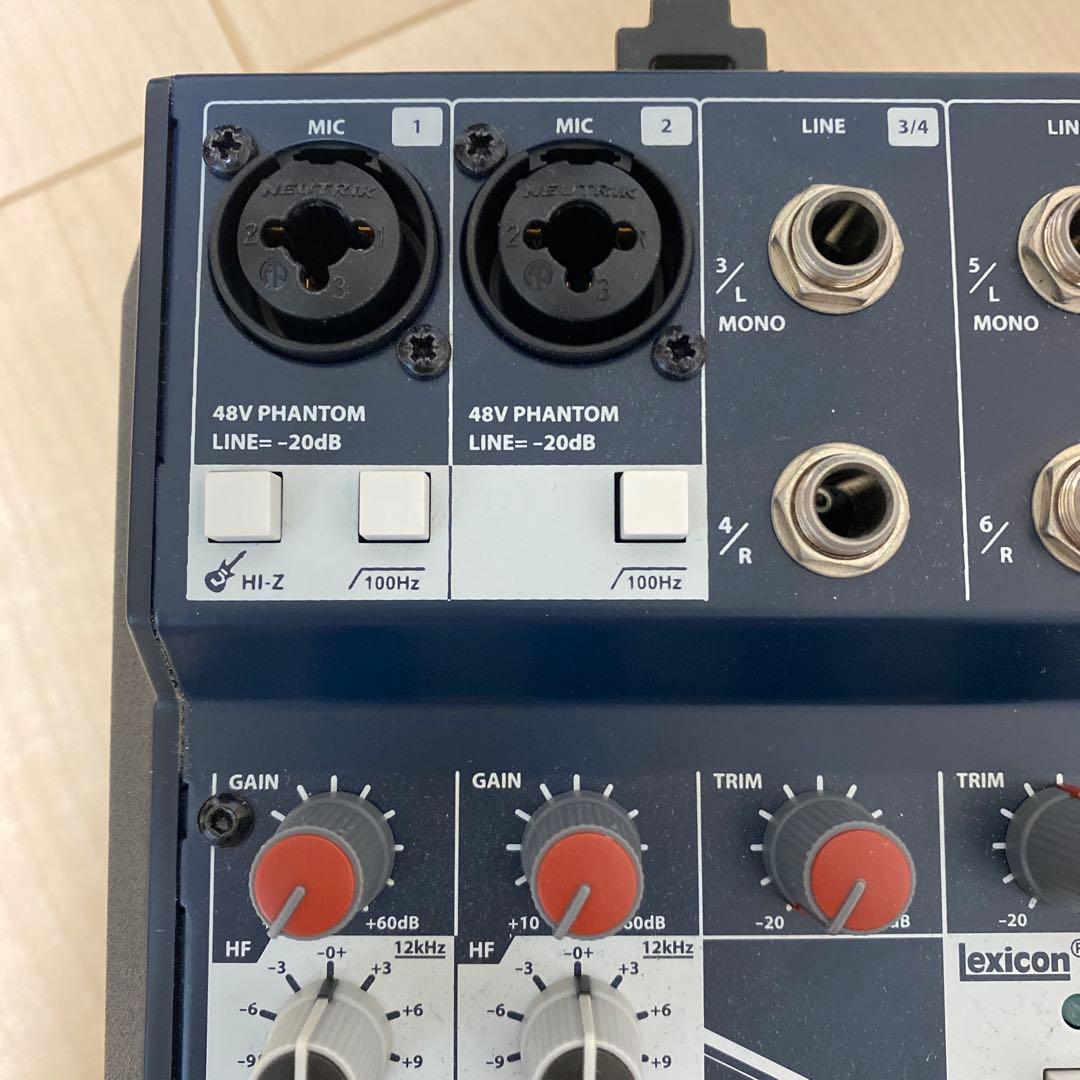 Soundcraft Notepad-8FX アナログミキサー