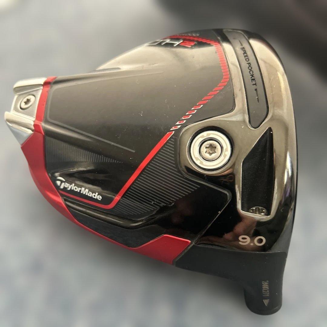 《テーラーメイド》STEALTH2 ステルス2ドライバーヘッド9.0°＋カバー