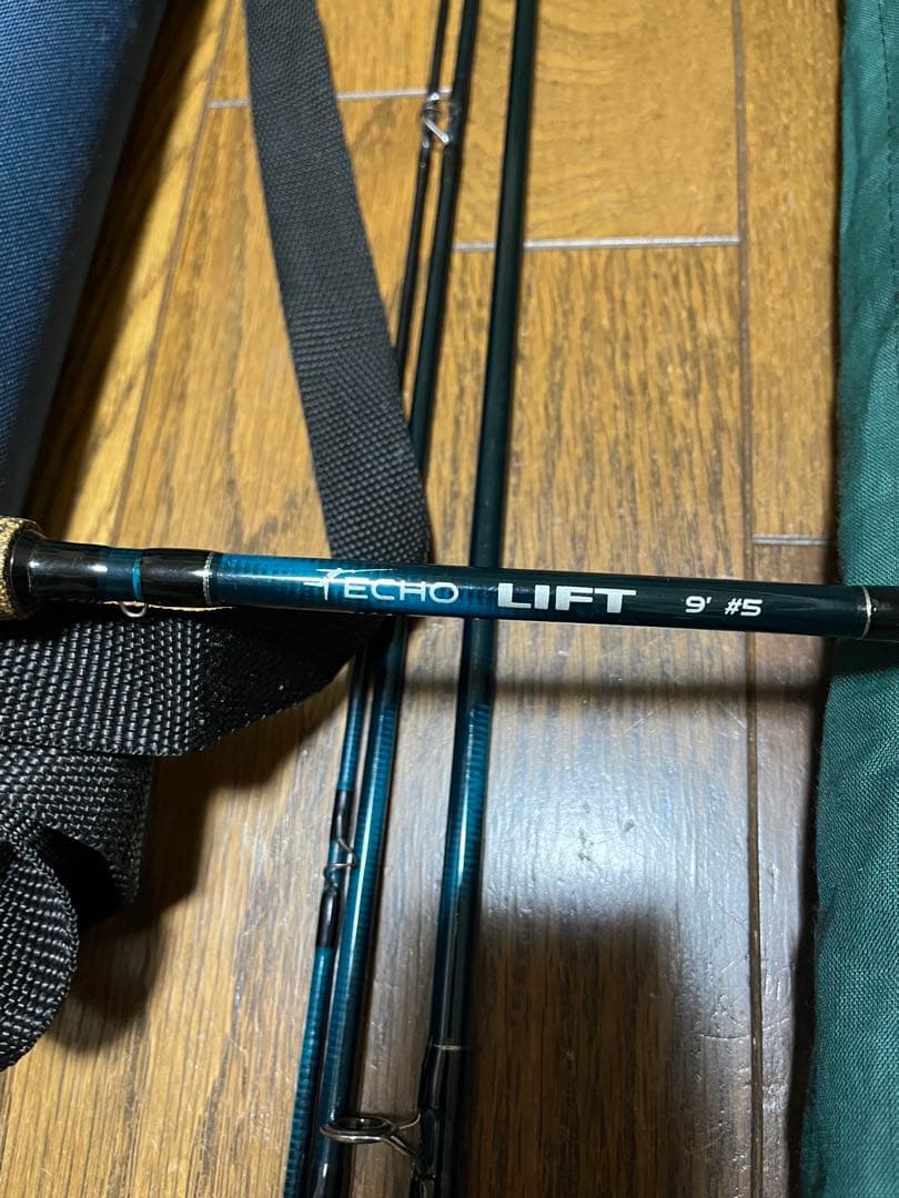 ECHO LIFT フライロッド 9' #5 ロッドケース付き