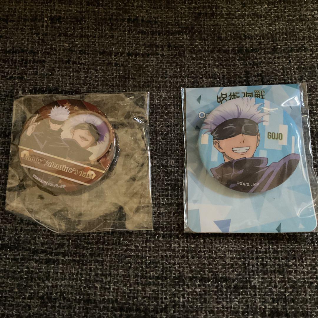 呪術廻戦　五条悟　プリロール　缶バッジ　おまけ付き