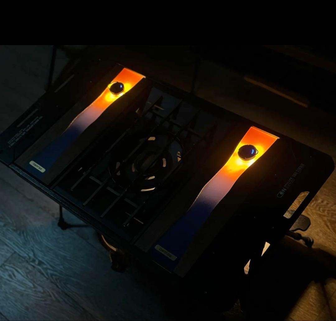 Country Base IGTハーフユニット天板 穴あきレジンSサンセット