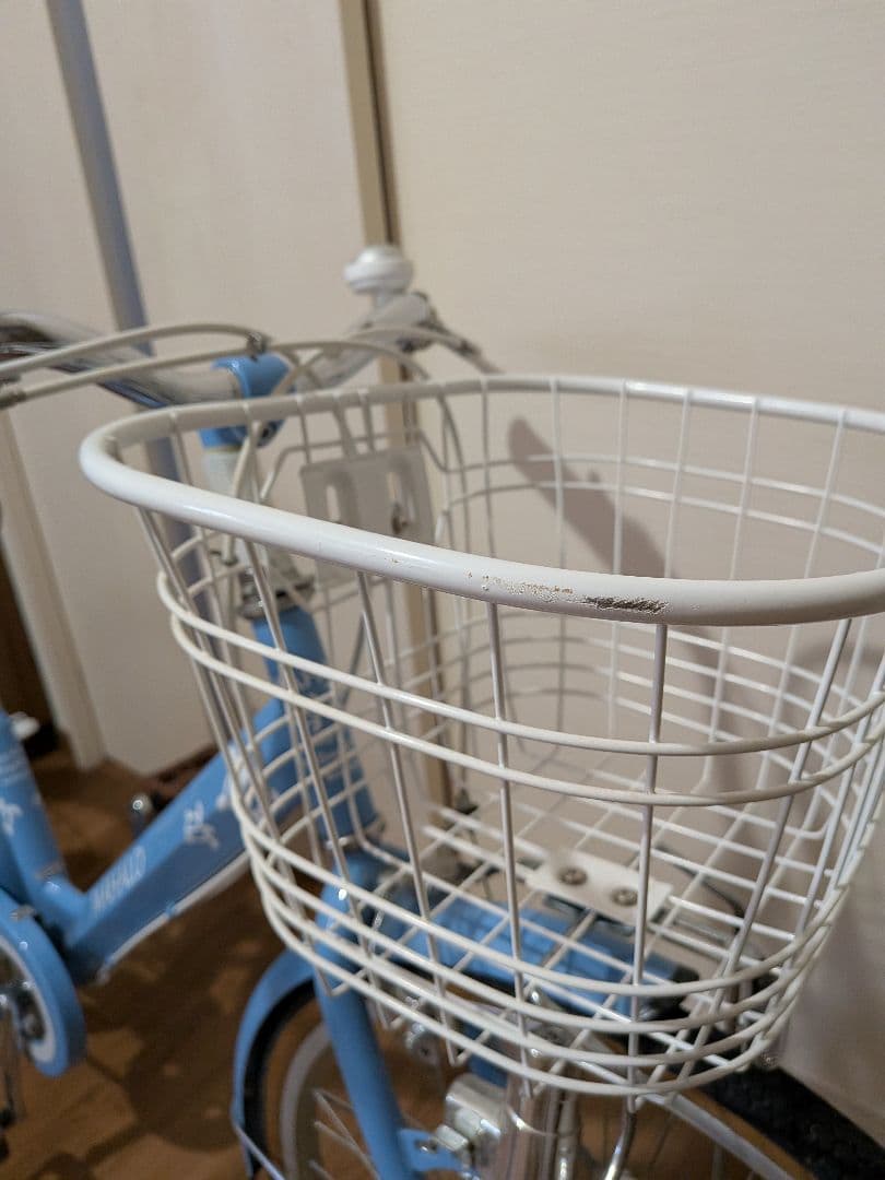 引取り限定！MAHALO 子供用自転車 　マハロジュニア　22型　ブルー　中古