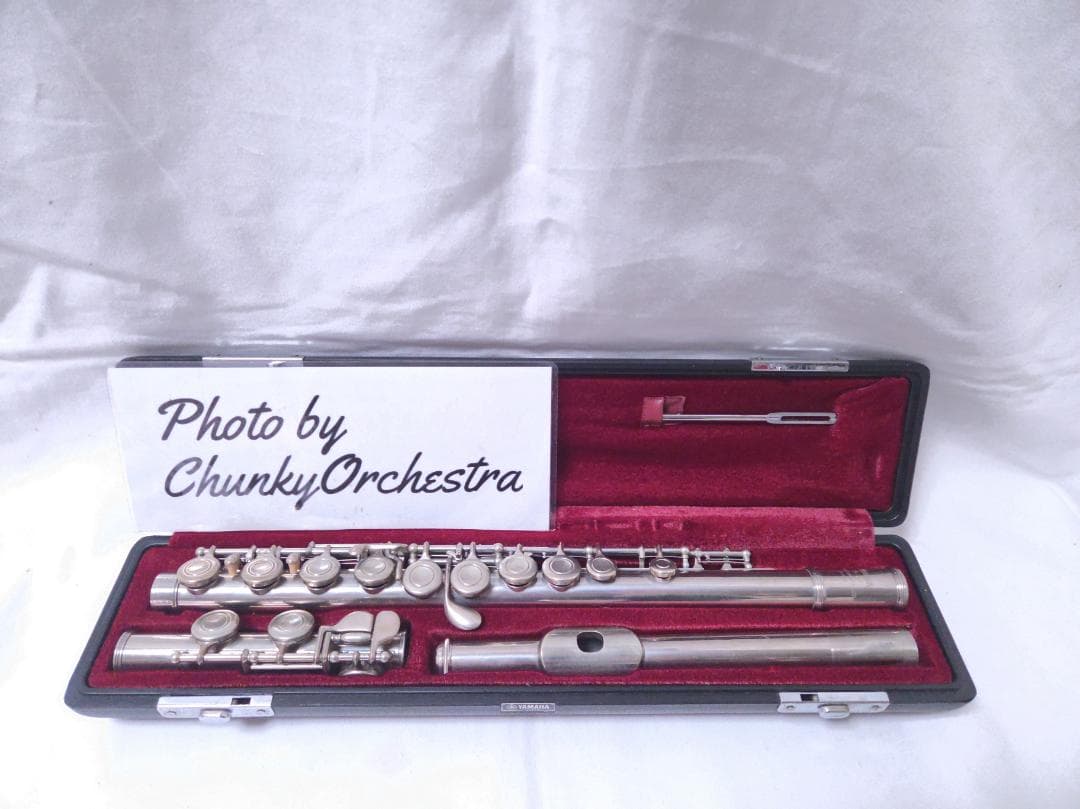 YAMAHA YFL-211 フルート 銀メッキ 日本製 Eメカ付き #3010