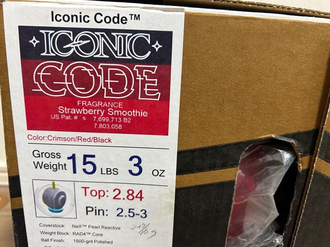 送料込み【新品】アイコニック・コード　ストーム　15ポンド3オンス 2