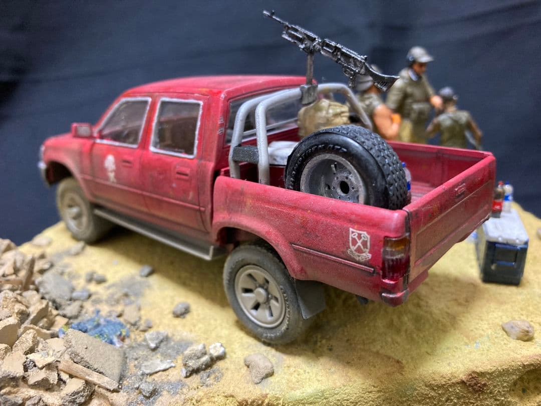 ワグネル、ソマリア　ミリタリー　ジオラマ