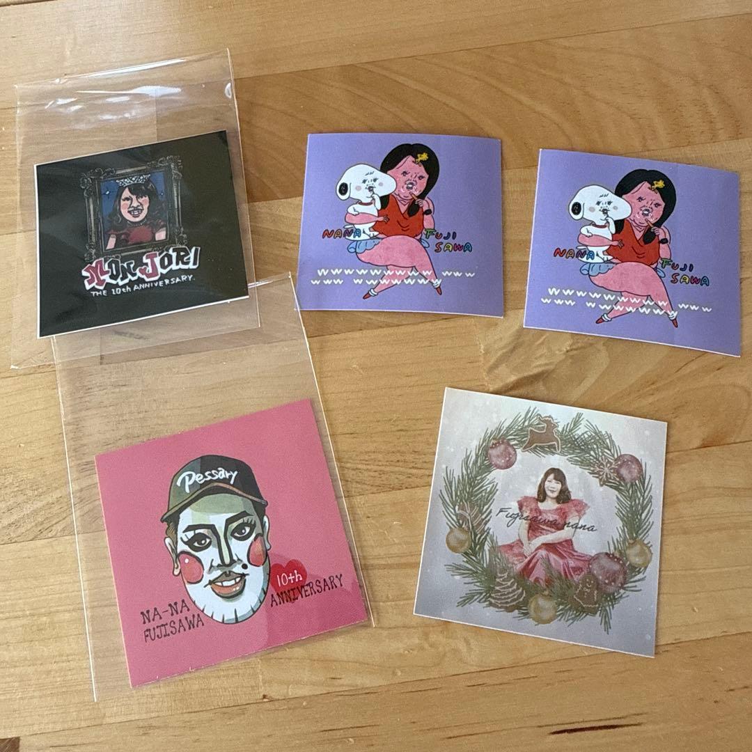 藤沢なな　もんじょり　ツイキャス　黒トレーナーL 2026カレンダー　ステッカー