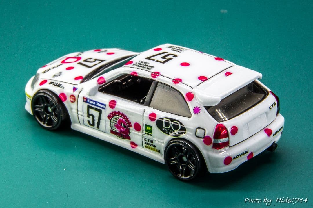 ★自作 カスタム★ 99シビックType-R【N1耐久 のりピーシビックカラー】